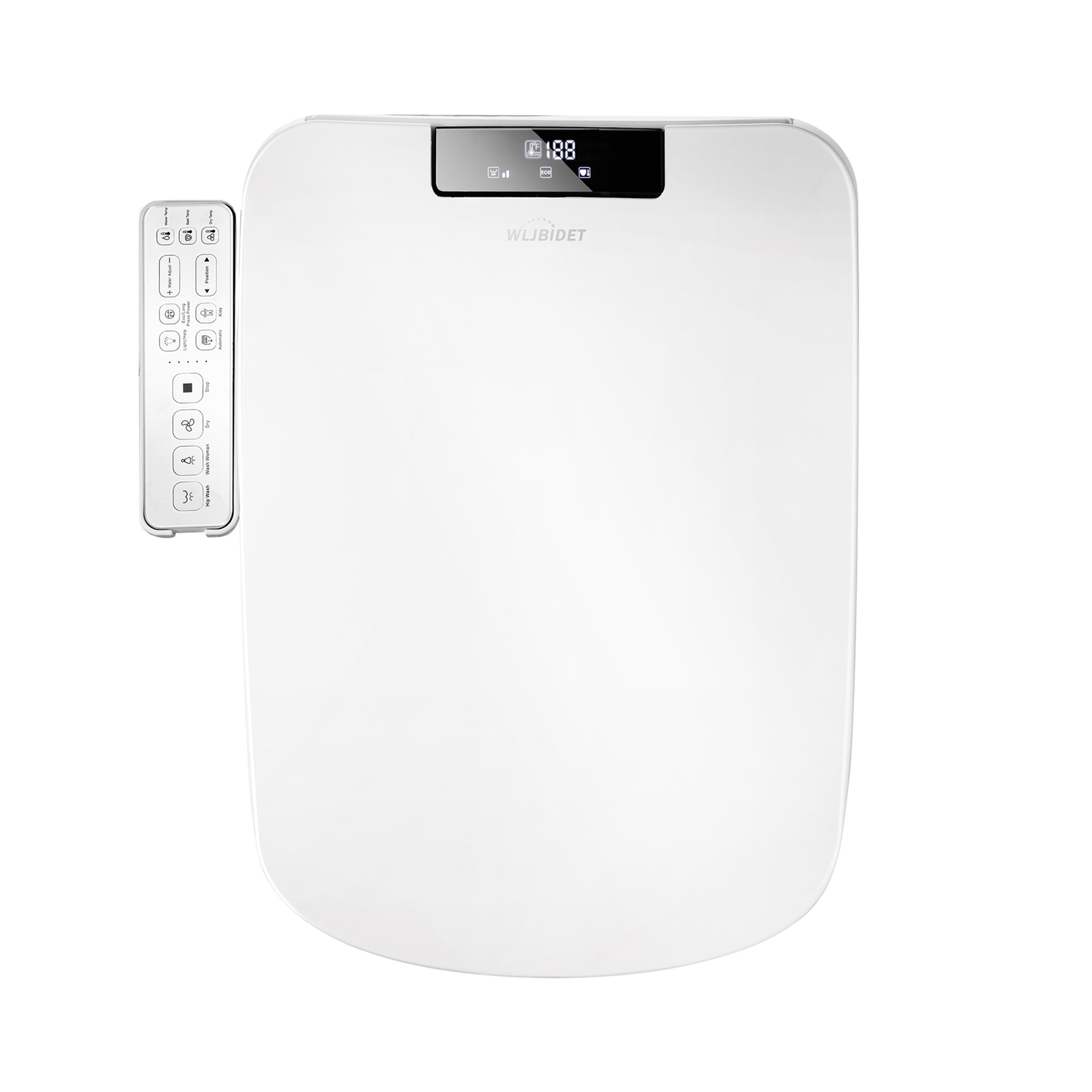 Square Smart Bidet Toilet Seat