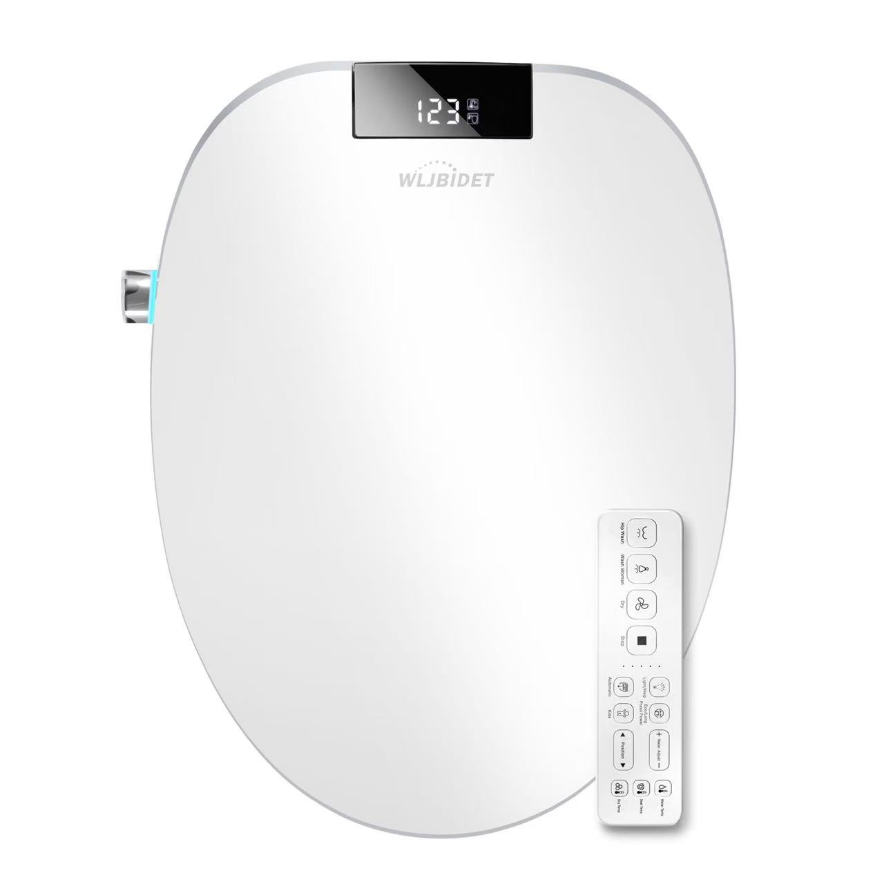 Oval Smart Bidet Toilet Seat